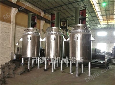 广东蒸汽加热反应釜 树脂成套生产设备厂家