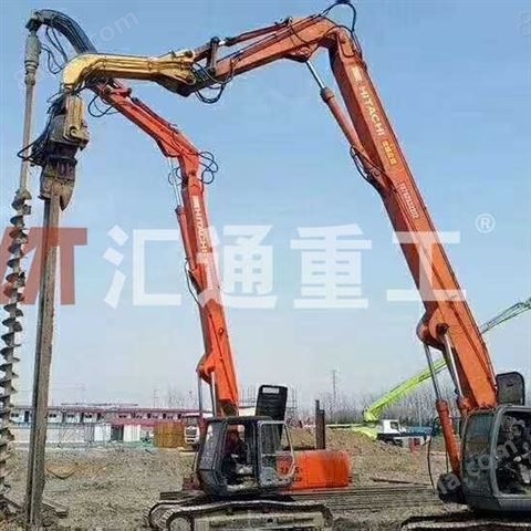 广东挖掘机打桩臂改装这家专业