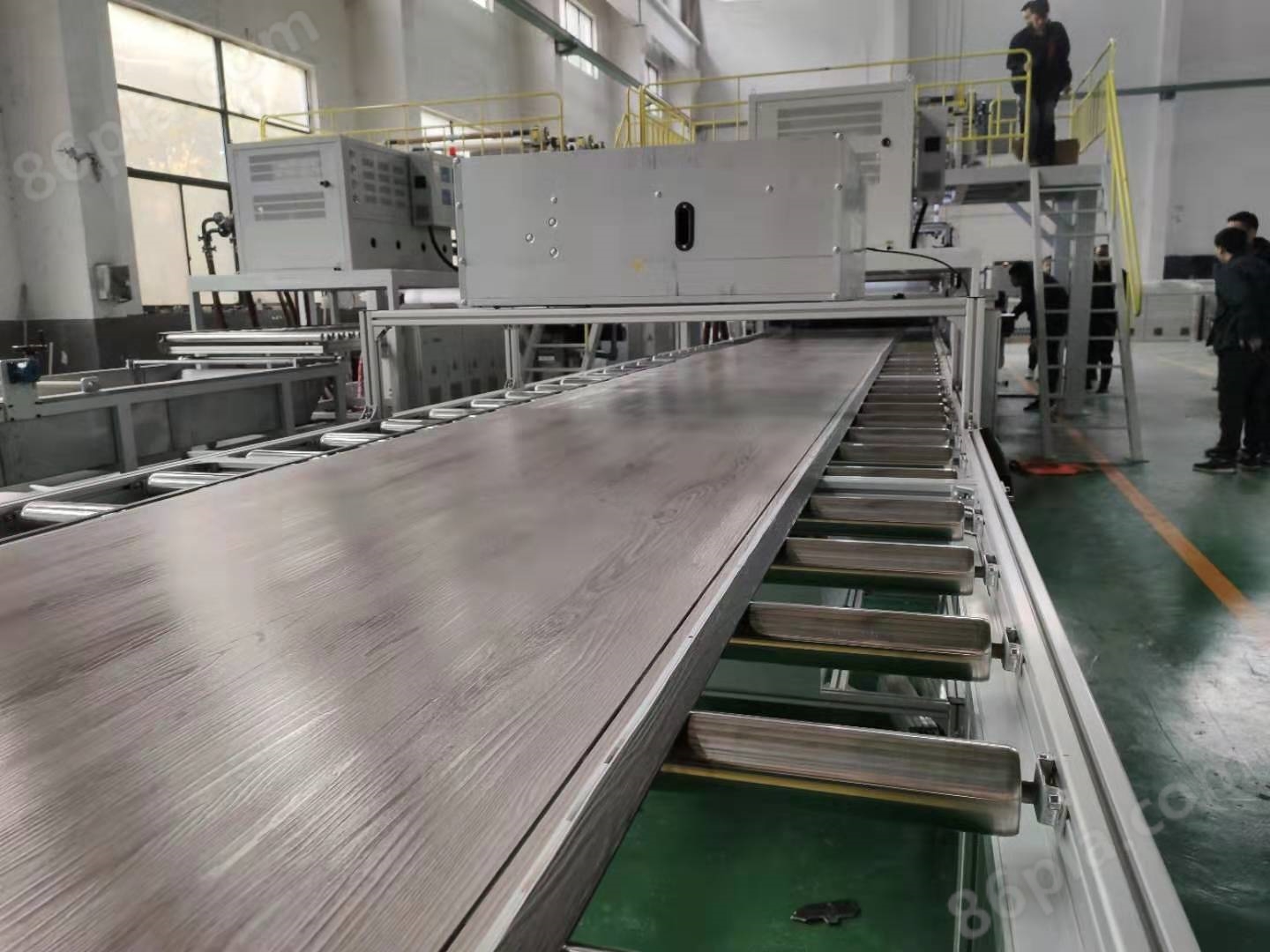 Plastic sheet production lineSPC floor making machine