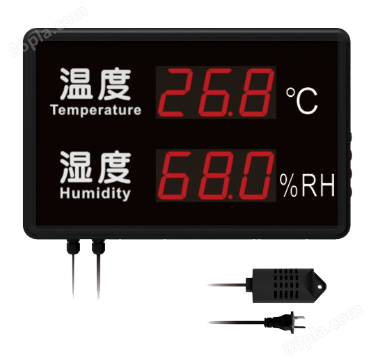 大屏RS485温湿度显示屏 R800-EX-R