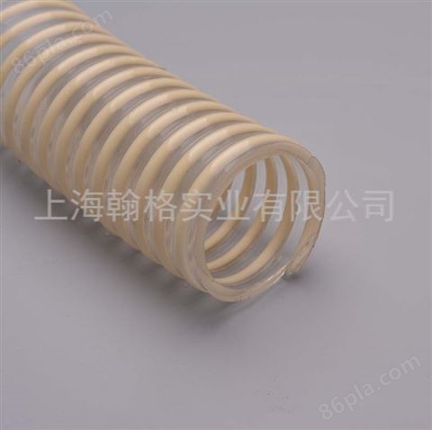食品级PVC乳白色塑筋软管