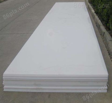 自润滑PE板材 白色挤出pe塑料板规格切割