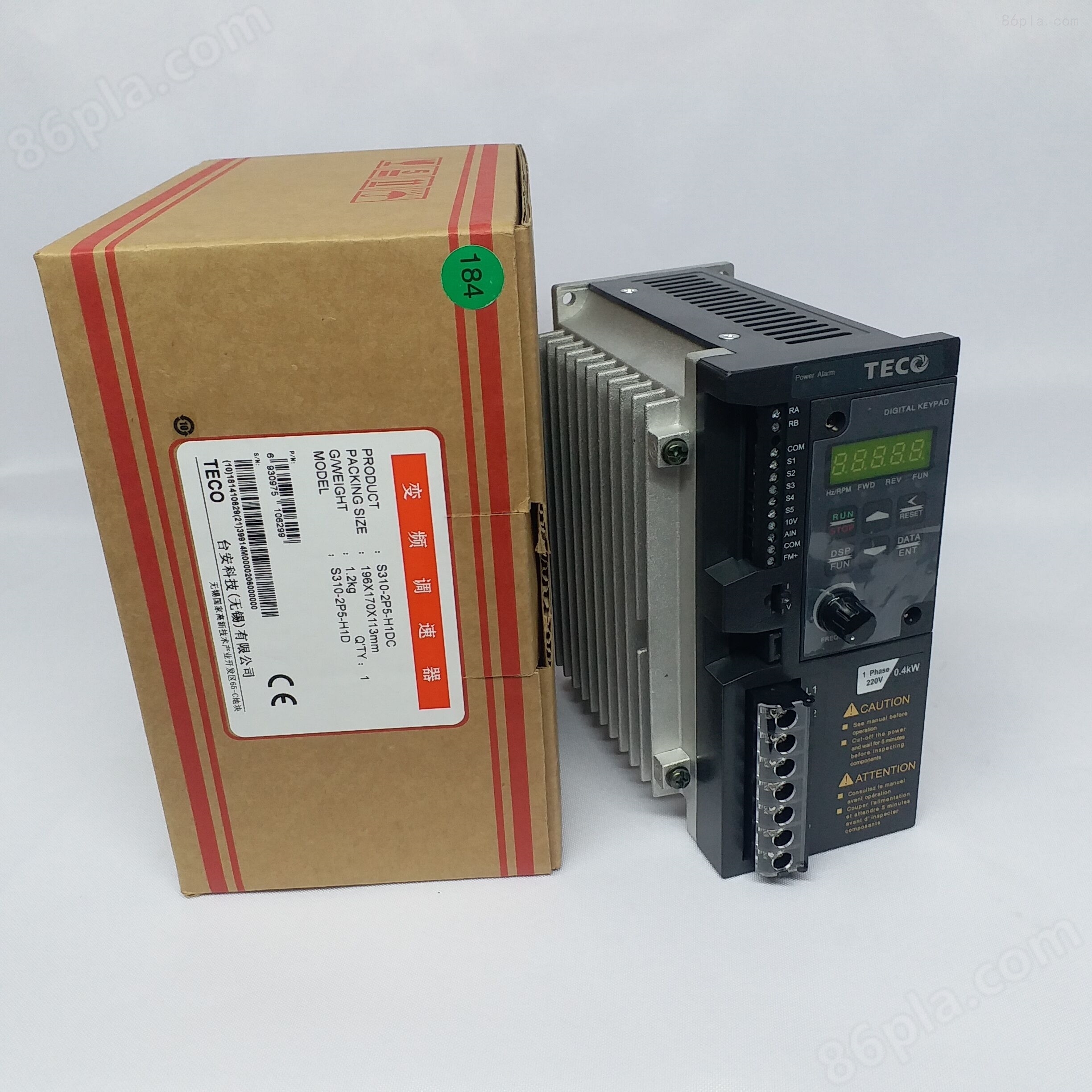 台安东元变频器S310-201-H1DC0.75KW三相