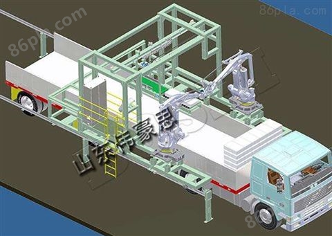 机械手装车设备 复合肥全自动装车机器人