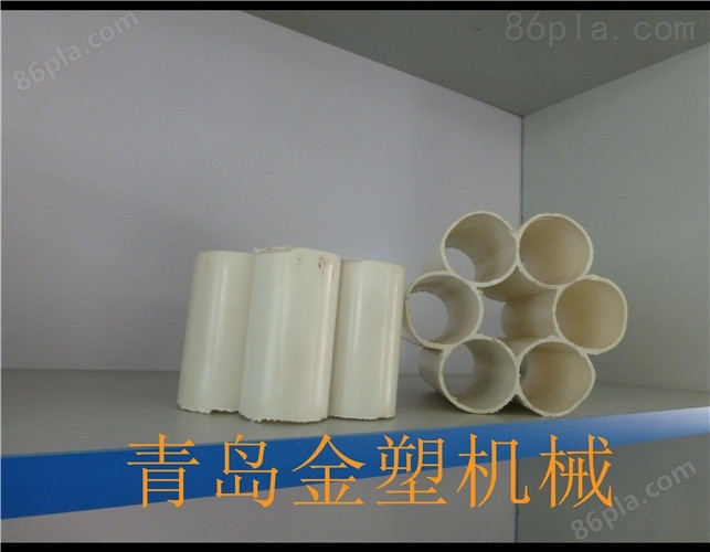七孔pe梅花管设备 塑料管材生产线