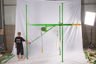 直滑式吊运机家用小吊机-小窗口小型吊机