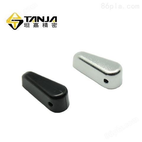 TANJA T48银/黑色可定制压铸锌合金旋钮